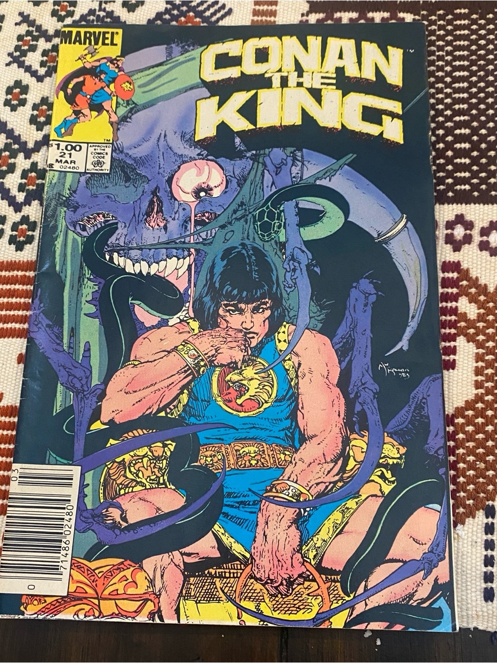 Book, #21 Marvel Conan The King Comic